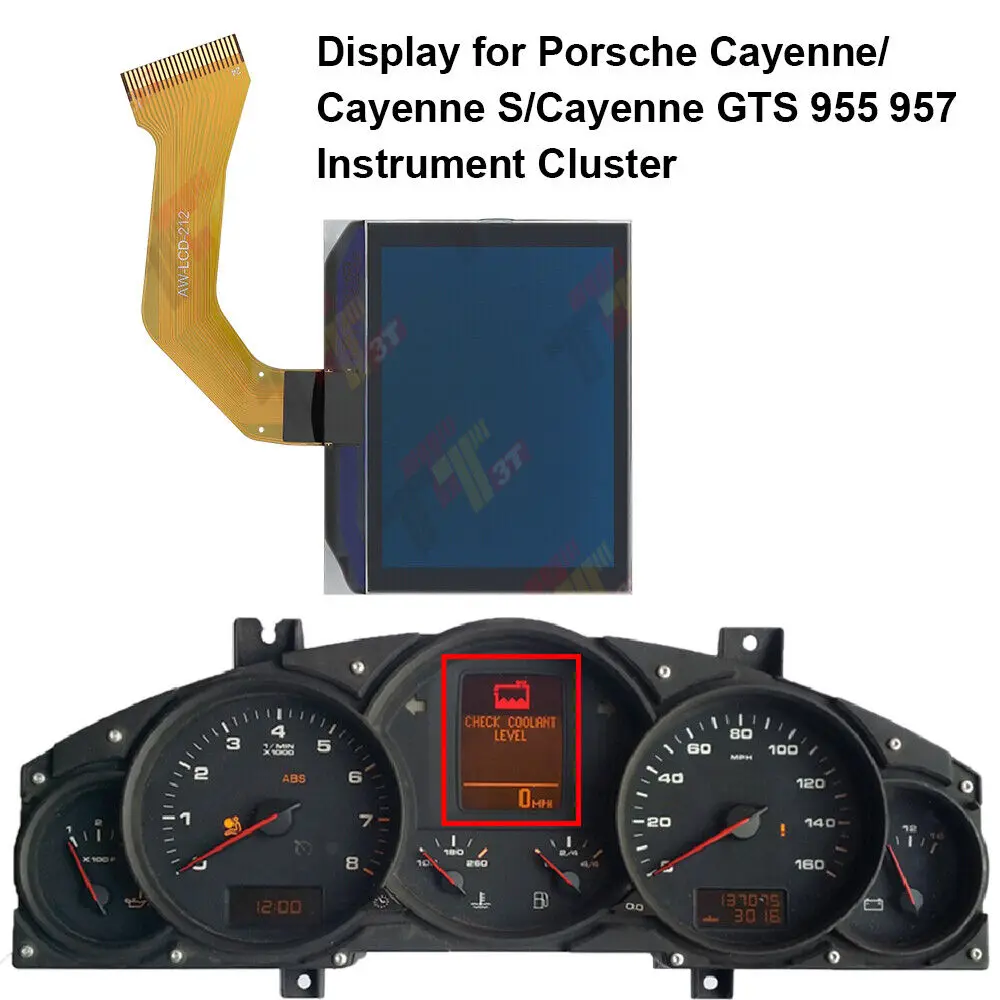 Фото ЖК-дисплей датчика для Porsche Cayenne 955 957 и VW Touareg, ремонт пикселей приборной панели №3