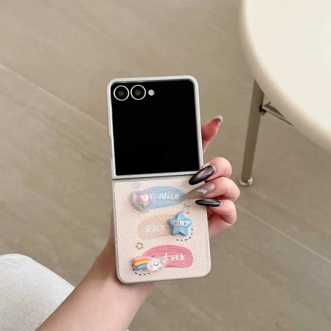 Чехол для Samsung ZFlip 6 5 4 3 ZFlip 7FE Huawei PuraX NovaFlip P50 P60pocket2 Honor MagicVFlip Xiaomi MixFlip OPPO find N2 N3flip