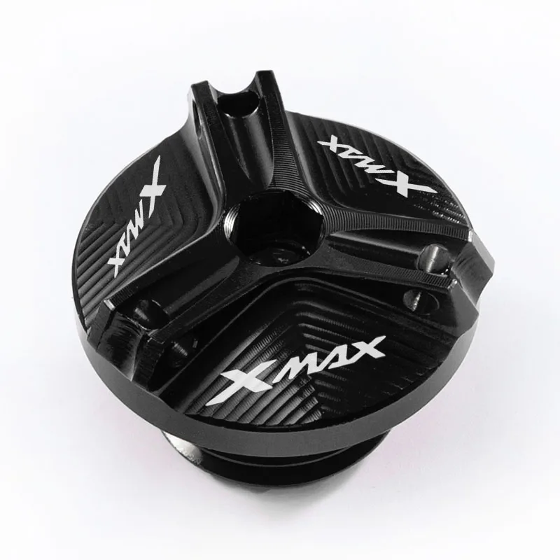Фото Масляная крышка болта для YAMAHA XMAX 250 300 XMAX300 X-MAX 250 2017-2020 2021 2022 аксессуары (не для xmax400/125) №3