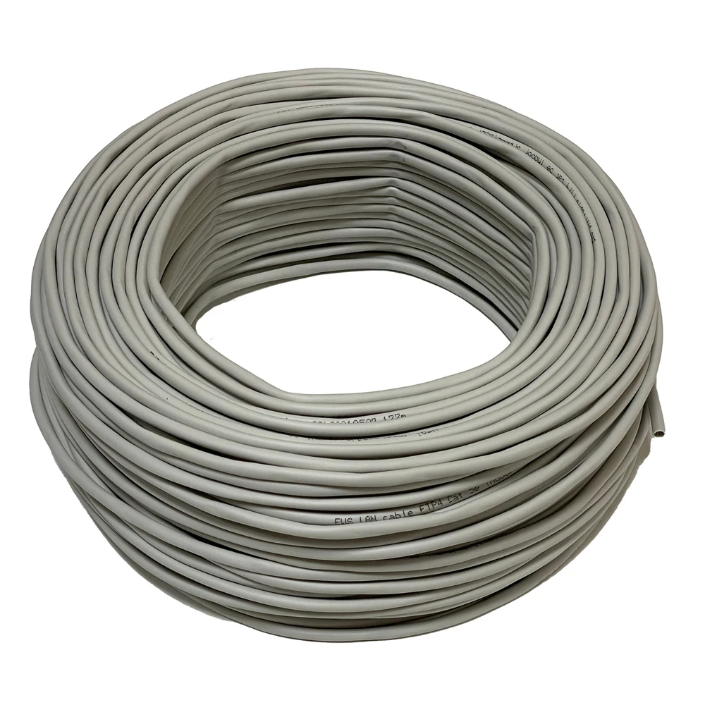 EWS 24 AWG Витая пара FTP кат.5E, 4 пары, CCAG серый ПВХ, внутренний Бухта 50м