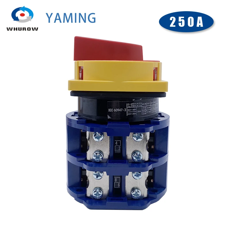 Фото LW26GS-250/2 Power Control Cut-off Isolator Switch Load Circuit Master Control 690V 250A Universal Conversion №2