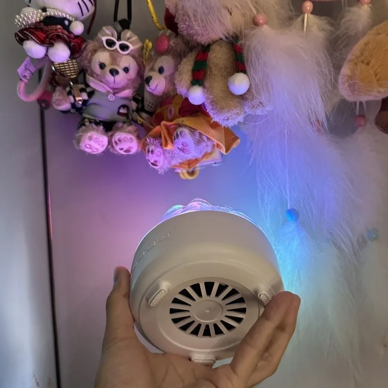 Фото Прозрачный настольный динамик «Снежная гора», Bluetooth-сабвуфер, крутой RGB атмосферный ночник для гостиной, подарок на день рождения №2