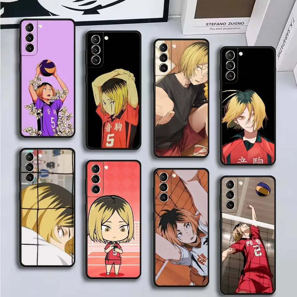 Чехол для телефона Kenma Kozume Anime для Samsung GalaxyA13,21s,22,31,32,52,53,71,72,73,мягкий черный чехол