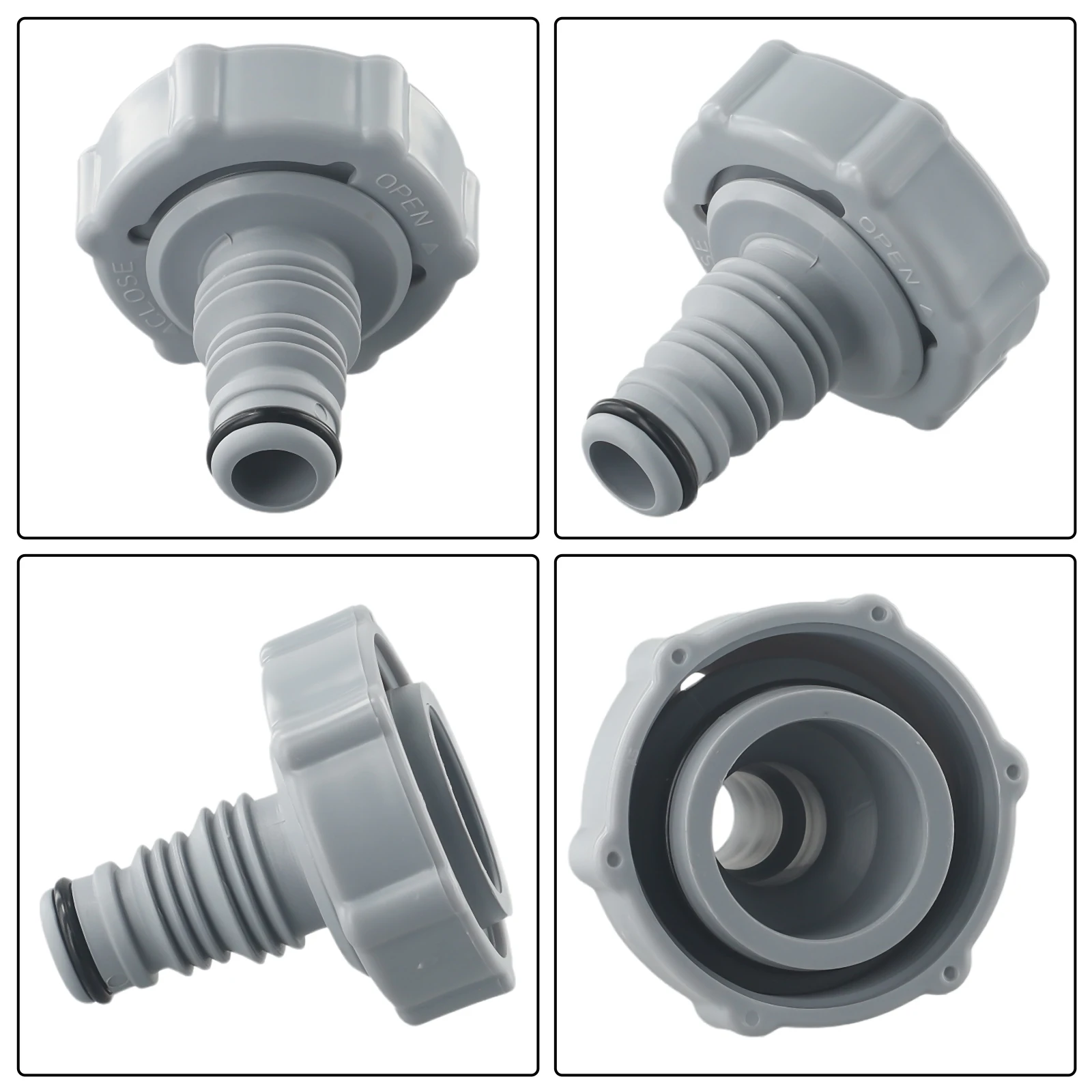 Фото 1pc Drain Valve P6H1419 For Draining Pool Hose Adapter Replacement Drain Valve Plumbing Garden Tool Accessories High Quality №5