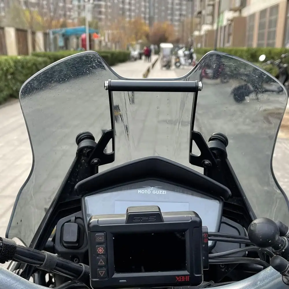 Фото Подставка для мотоцикла, держатель для телефона, GPS-навигационная пластина, кронштейн, аксессуар для MOTO GUZZI V85 TT 2019-2023 ﻿ №2