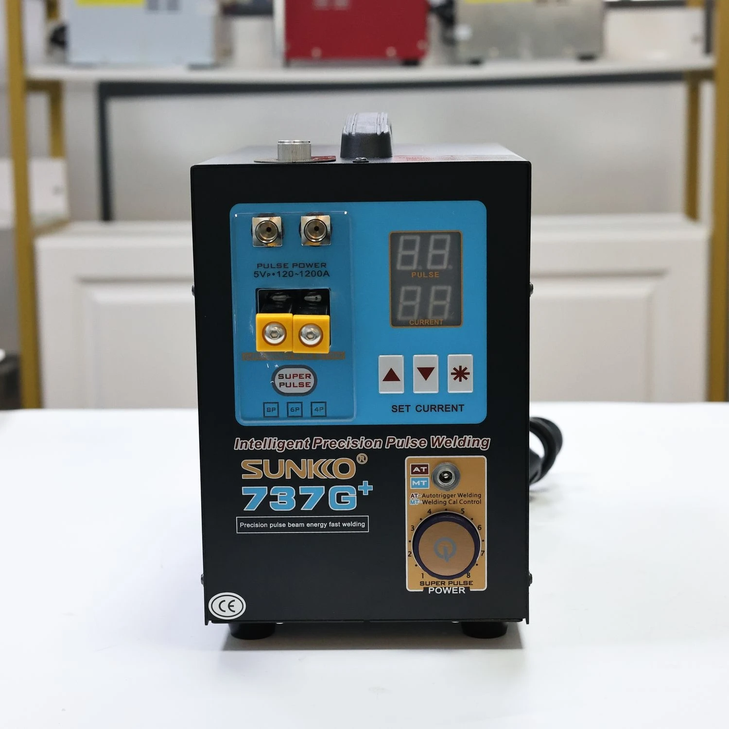 SUNKKO 737G+ Аккумуляторный аппарат для точечной сварки с 3 режимами (фиксированный/MT/AT) для хранения энергии и электроинструментов своими руками