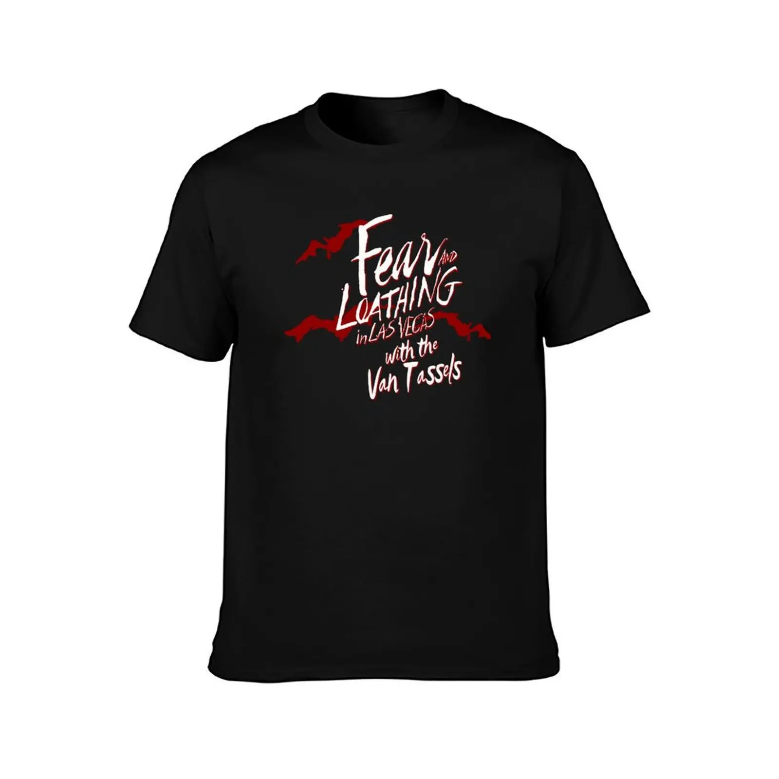 Фото Футболка Fear and Loathing in Las Vegas with the Van Tassels 3, мужская футболка, футболка из 100% хлопка №2