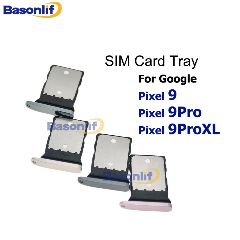Фарфоровый держатель для SIM-карты Basonlif Obsidian Hazel для Google Pixel 9 9Pro XL 9 PRO, запасные части Телефоны и аксессуары