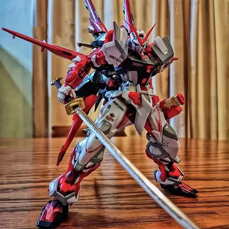Bandai Аниме Gundam Red Heresy Золотая Heresy Феникс воин X демон король Сборная модель дисплей образовательные детские игрушки