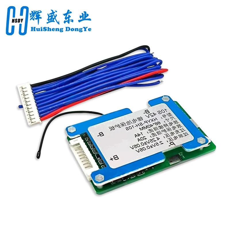 Фото 10S 42V 15A BMS Polymer Cell 18650 Защитная плата литиевой батареи со встроенным балансом контроля температуры №5