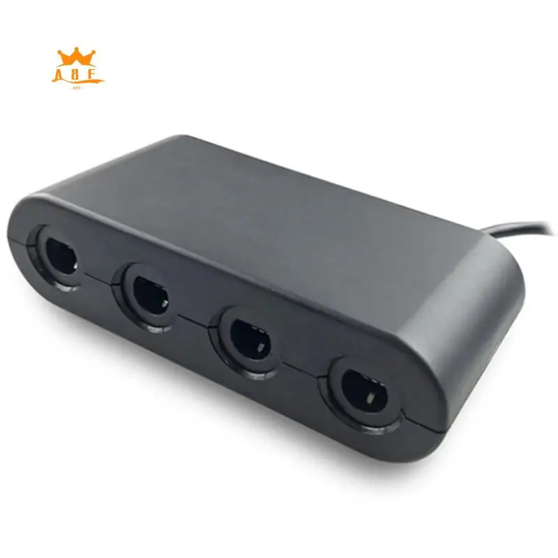 A08E-4 порта игровой конвертер для Gamecube GC контроллер USB-адаптер для Nintendo Switch NGC/Wii U/PC адаптер контроллера