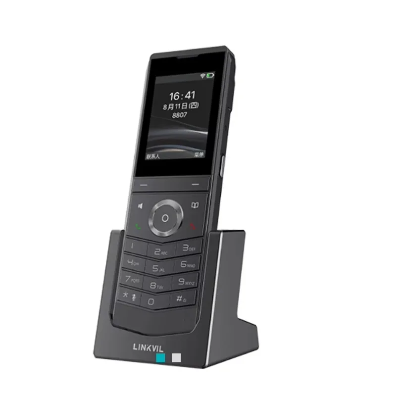 Fanvil W611W Портативный Wi-Fi цветной экран телефона в режиме ожидания для 200-часовых беспроводных наушников Водонепроницаемые пылезащитные и противоударные