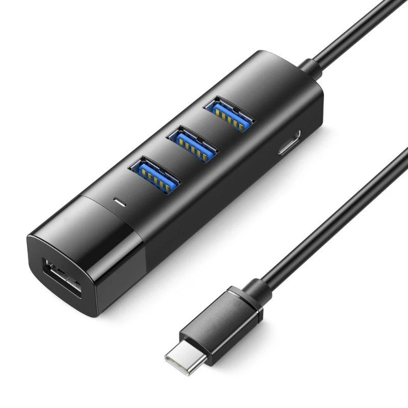 4 Порт USB3.0 Хаб для ноутбука 5 Гбит / с