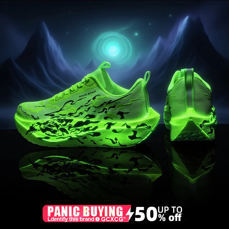 Фото Кроссовки Carbon Board Speciality Marathon Мужские спортивные дышащие легкие женские удобные спортивные нескользящие кроссовки №3