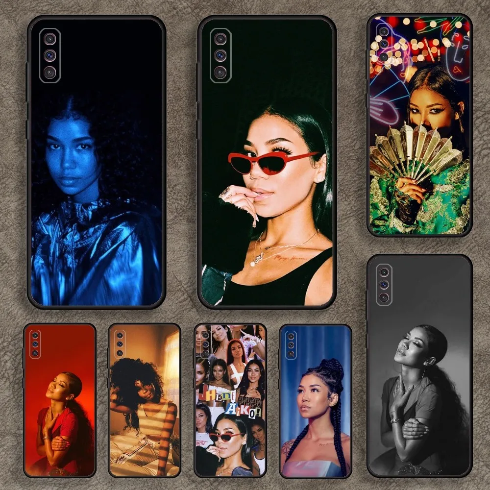 Мягкий черный Чехол Jhene Aiko Singer для Samsung 91,80,73,72,71,70,53,52,51,42,41,40,32,31,30,22,21,20,13 S 4G