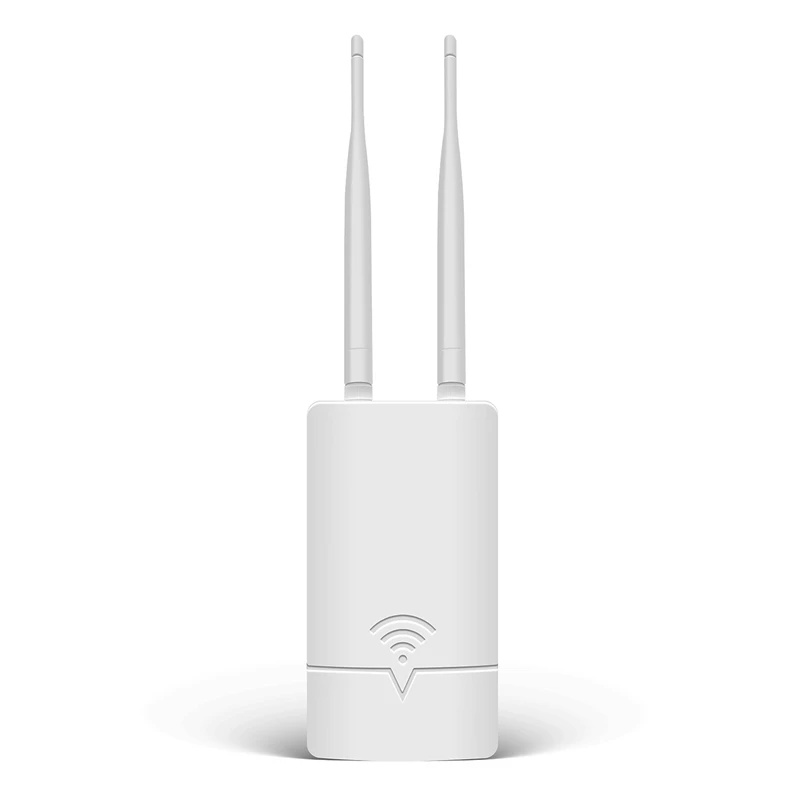 2,4G беспроводной Wi-Fi AP роутер 300 Мбит/с антенной 2X5dbi Поддержка Poe и источник питания постоянного тока для наружного монитора