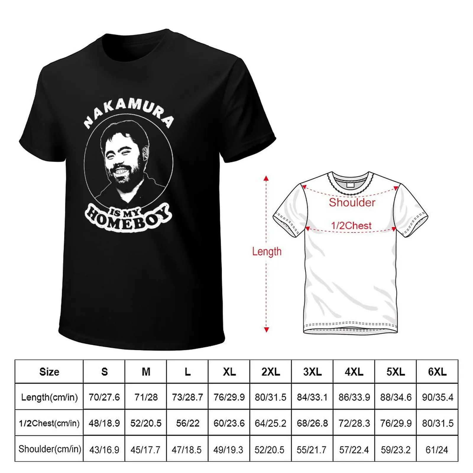 Nakamura Is My Homeboy - забавные шахматные мемы для любителей Hikaru Nakamura Футболка больших размеров одежда для мальчиков белые мужские футболки пакет (art.: 3920cb3d53d26) - 3920cb3d53d26