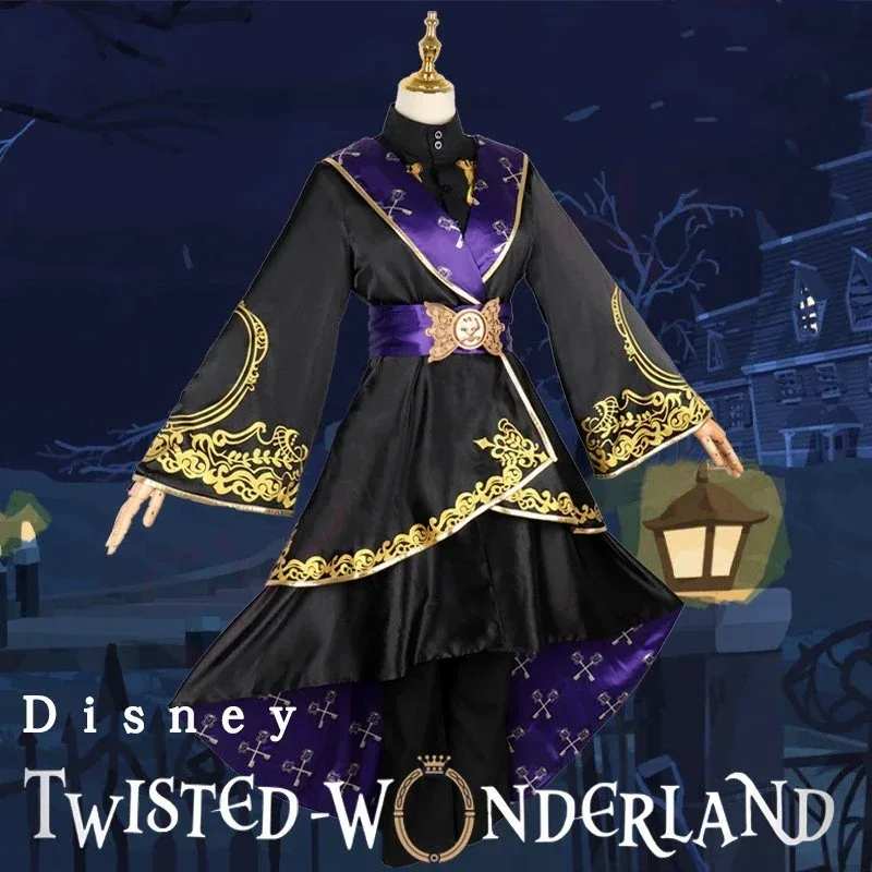 Фото Новый аниме костюм в стиле Twisted-Wonderland, карнавальный костюм, полный костюм экипажа, фестивальная униформа для взрослых, Хэллоуин, карнавал, вечеринка №3