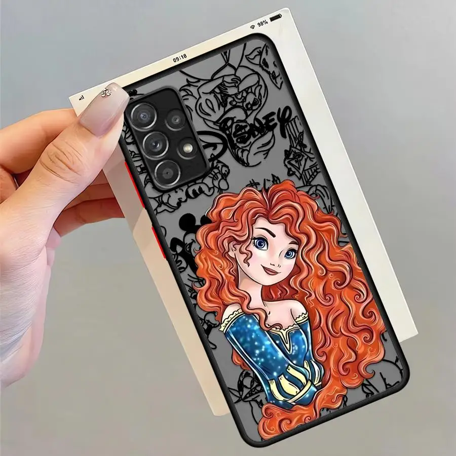 Чехол для телефона Black Edge для Samsung Galaxy A22 A73 A52 A56 A25 A26 A21s A24 A54 A34 A35 A36 A53 Disney Princess (art.: 3920d003c99b8) - 3920d003c99b8