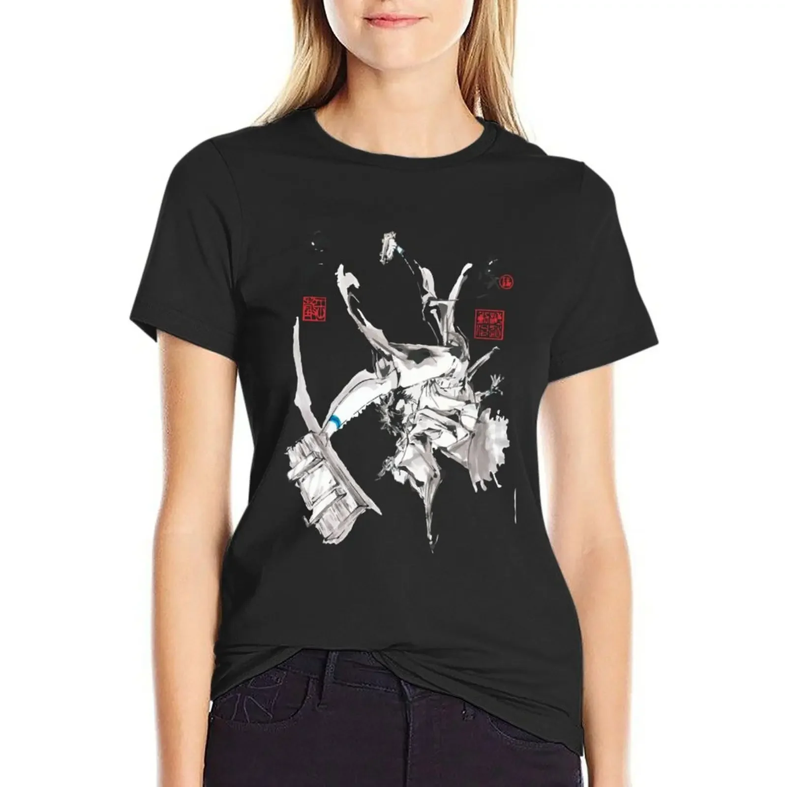 Футболка Samurai Champloo Mugen женская, эстетическая одежда, графика, новая версия