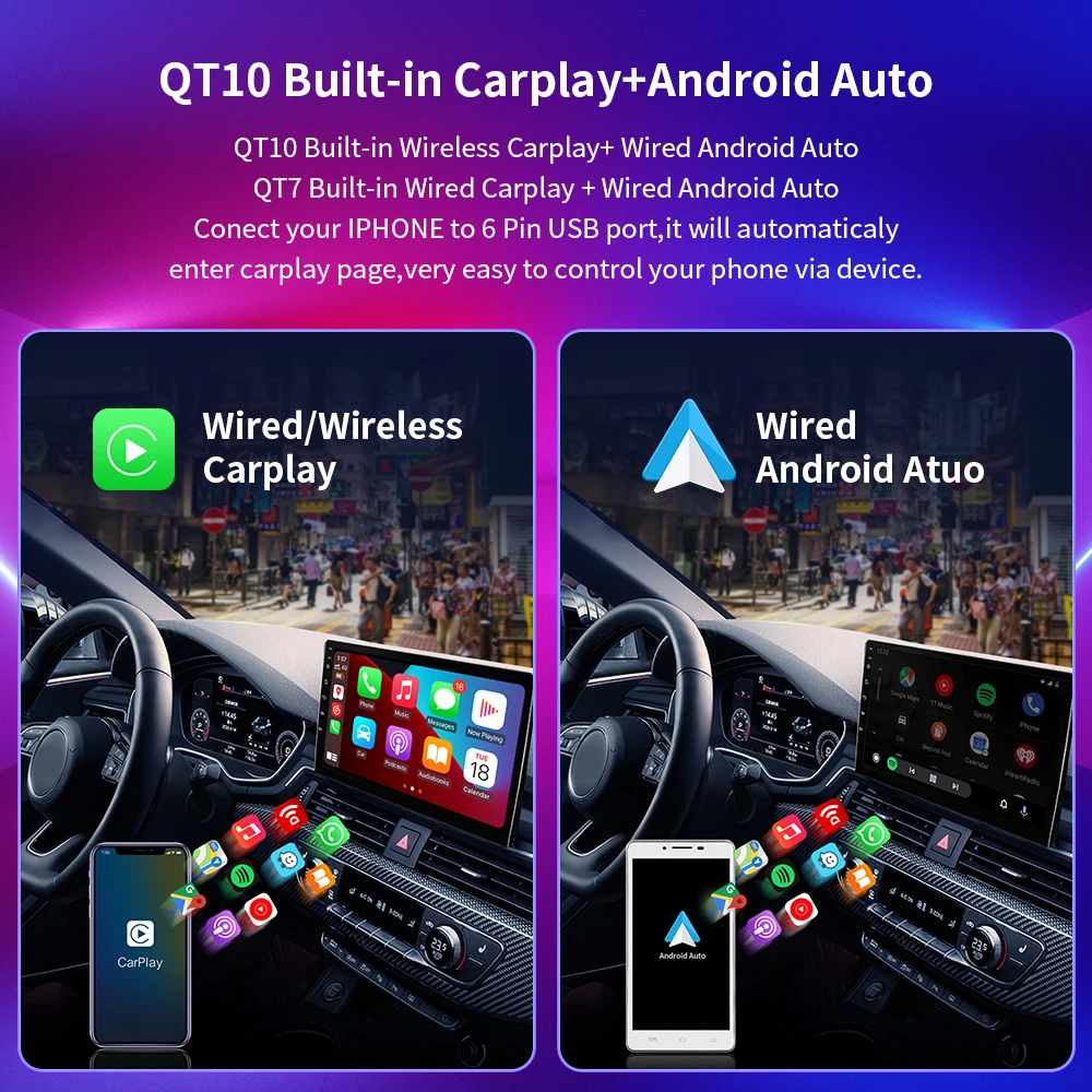 Фото JUSTNAVI автомагнитика для Skoda Fabia 2008-2014 Carplay навигация мультимедийный видеоплеер DSP аудио 2DIN DVD головное устр... №3