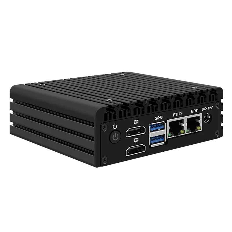Фото Topton P5 микро брандмауэр компьютера 12-го поколения Intel i3 N355 N305 N150 N100 DDR5 2xi226-V 2,5G LAN безвентиляторный мини-ПК Proxmox сервер №5