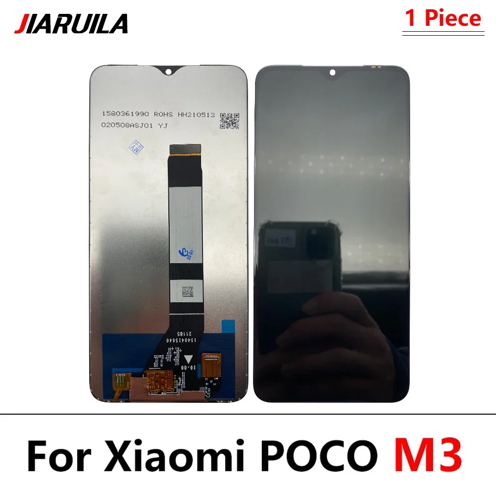 Фото Дисплей для Xiaomi Mi Pocophone POCO F1 X3 M3 Pro GT ЖК-дисплей с цифровым преобразователем сенсорного экрана в сборе, ремонт для Xiaomi PocophoneF1 №2
