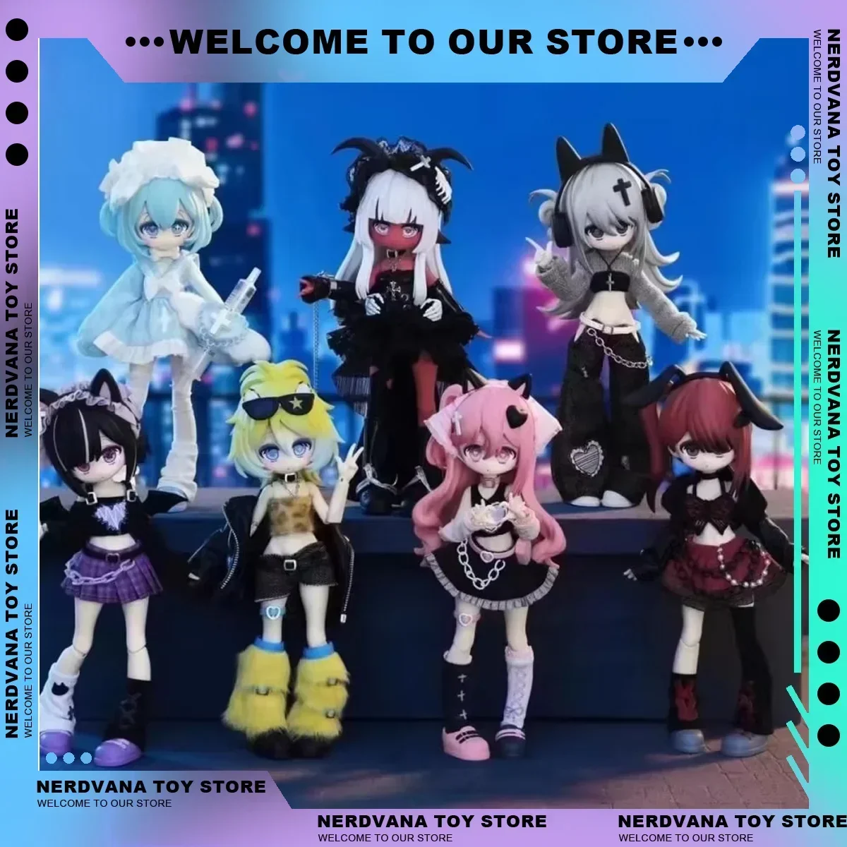 1/12 игрушечные фигурки 17 см, оригинальные 10000 Escapes Plans BJD, модель слепых коробки, подвижная кукла, аниме-фигурки, Рождественский подарок, экшн-фигурка