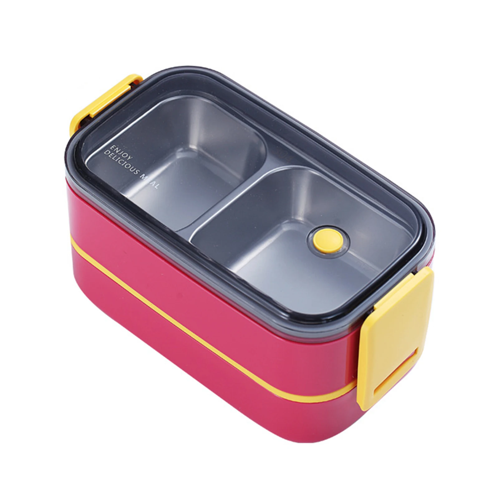 Фото Ланч-бокс Bento, контейнеры для хранения пищевых продуктов, 1/2 уровней, из нержавеющей стали №4