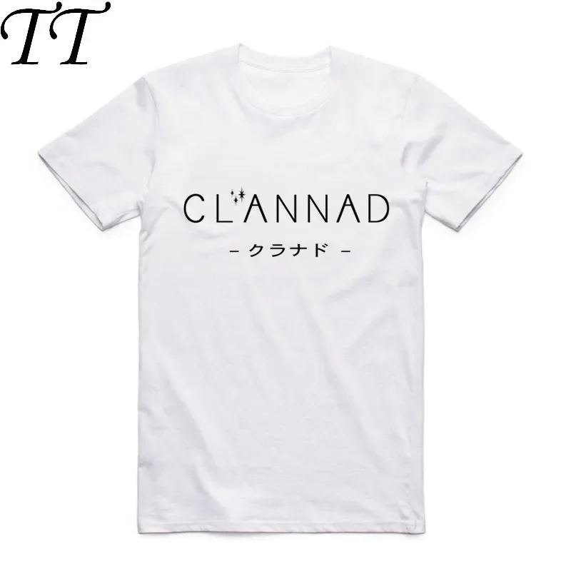 2019 новая модная мужская футболка с принтом японского аниме CLANNAD, летняя футболка с круглым вырезом и короткими рукавами Dango Daikazoku, повседневная футболка унисекс