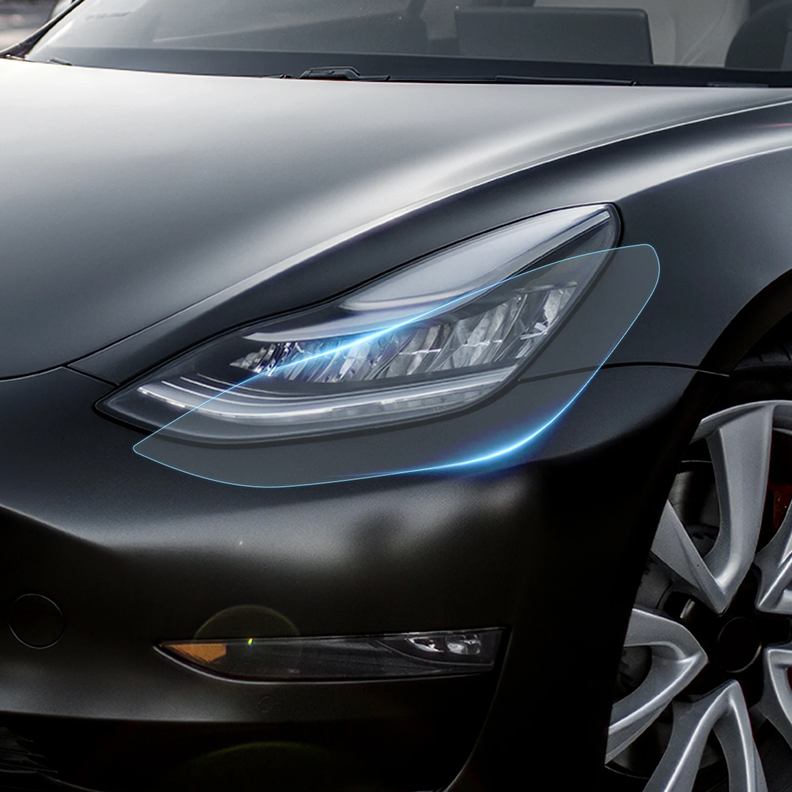 Для Tesla Model 3 Y X S 2016-2023 Автомобильная внешняя PPF пленка для защиты краски передняя фара зеркало заднего вида пленка против царапин прозрачная