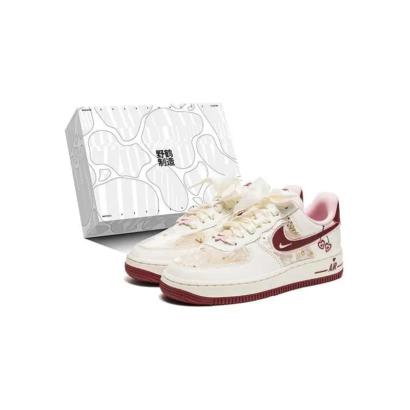 【Настроить】Nike Air Force 1 Обувь для скейтбординга Женские кроссовки FD4616-161