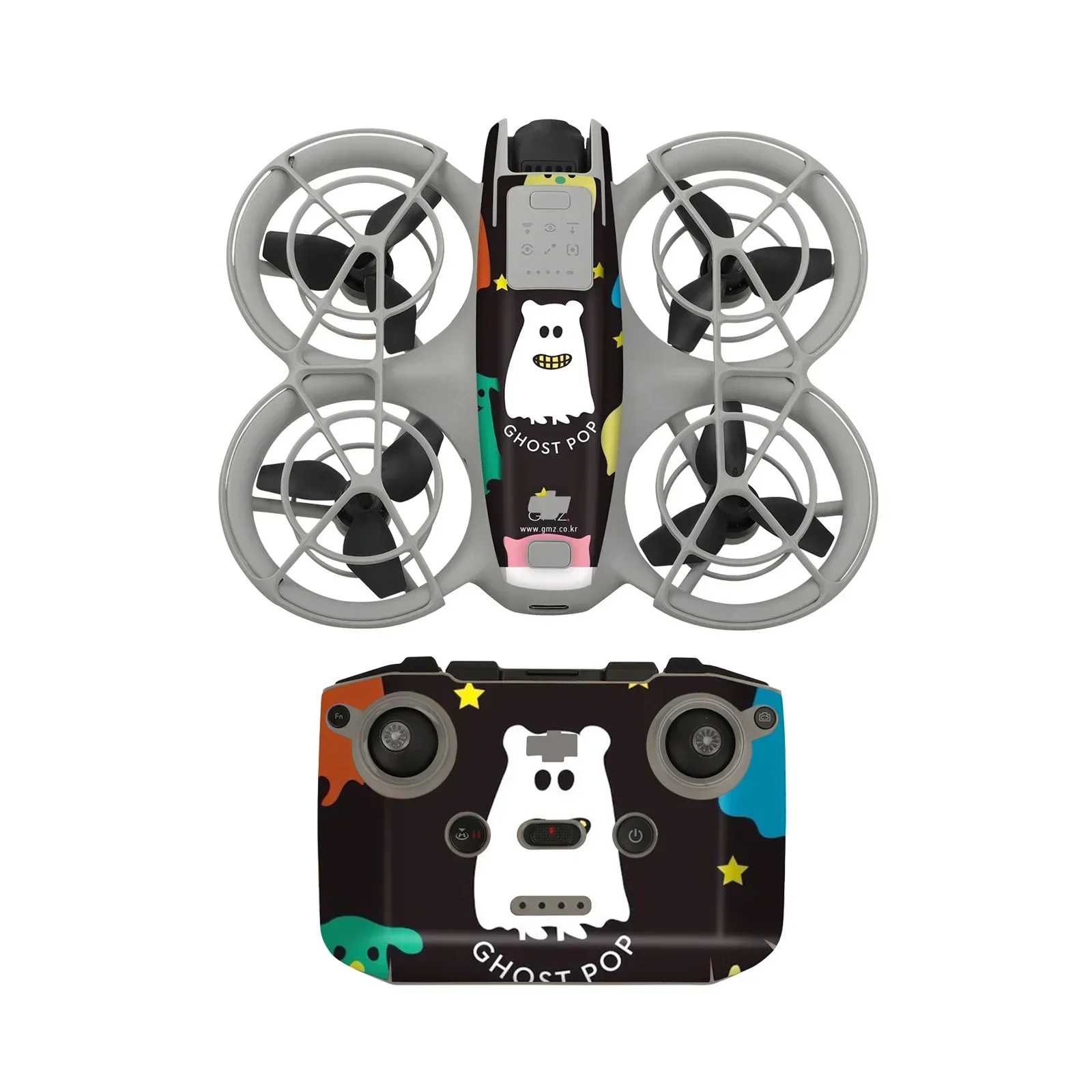 Фото NE-TZ870 крутой набор наклеек для DJI NEO наклейка ПВХ крутая кожа дистанционный дрон защита водонепроницаемый защита от грязи и царапин 200*140 мм №2