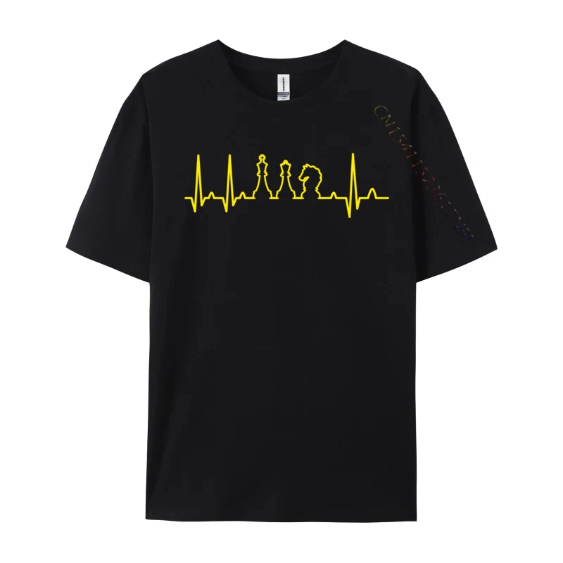 Chess Heartbeat Chef Cook Heartbeat Хлопковые мужские футболки Cosie Топы и футболки Лидер продаж Групповые толстовки Бесплатная доставка