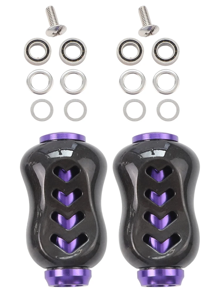 Фото ДЛЯ DAIWA/S FOR Metanium FOR ALPHAS Carbon Grip Pills Рыболовная катушка Ручка Ручка Карповые рыболовные снасти Аксессуары №2