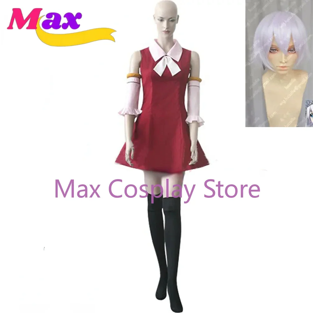 Max Anime Youth Lisanna Strauss Red Dress Косплей Костюм YW