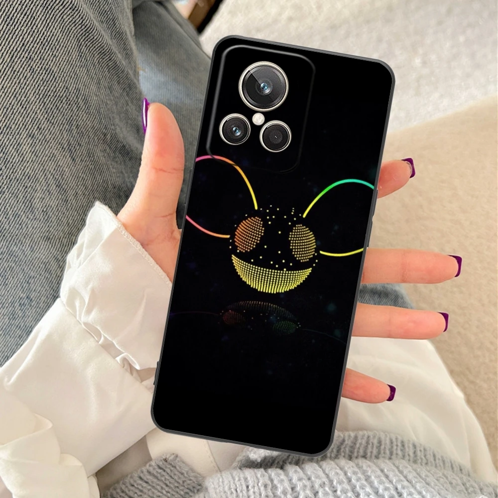 Фото Крутой мобильный телефон DJ Deadmau5 для Realme GT 2 9i 8i 7i Pro X50 X2 C35 C21 C20 C11 C3, черный мягкий чехол для телефона №3