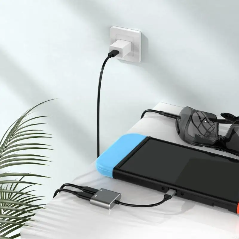 Фото 96BA USB C для AR GCLESES и зарядка адаптера для AIR/2 USB C TO AR GLACLES ADAPTER Использование при зарядке во время зарядки №2