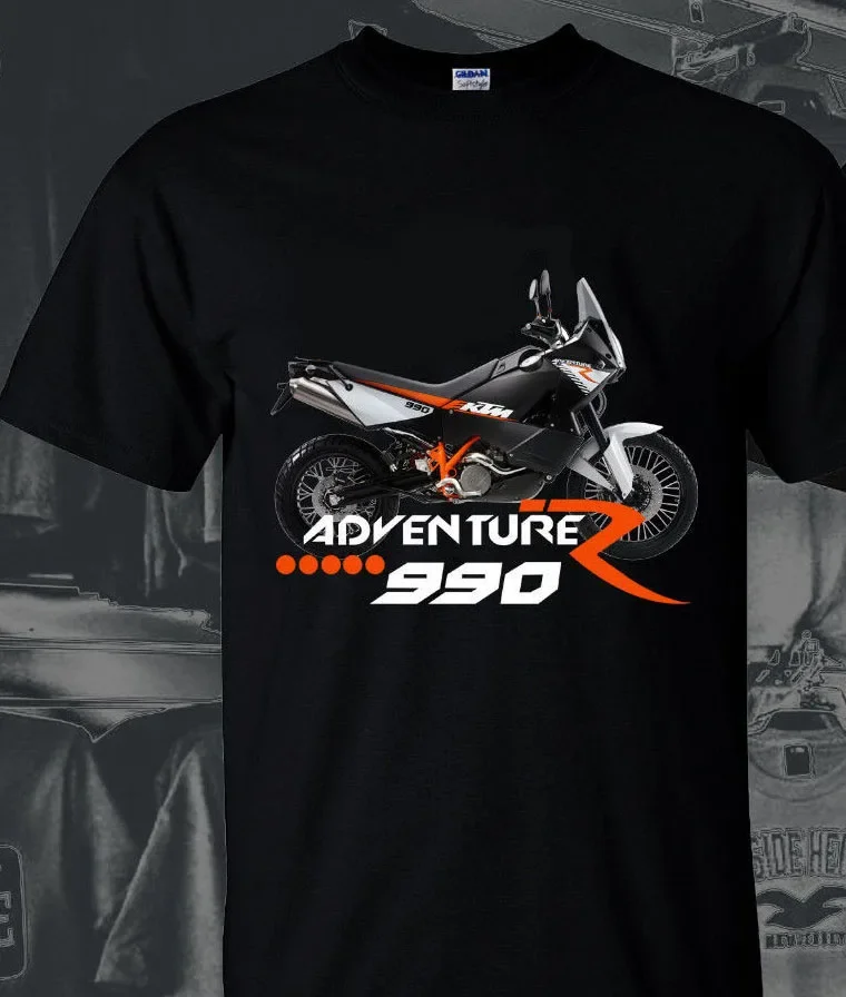 Летняя крутая новая рубашка Adventure 990 R Racer футболка Rc8 индивидуальный дизайн футболка на заказ для взрослых и подростков унисекс классическая
