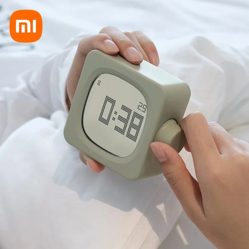 Xiaomi Muid Будильник Таймер USB Зарядка Многофункциональный Спальня Прикроватная Регулируемая Подсветка Умный Малый Блок Будильник