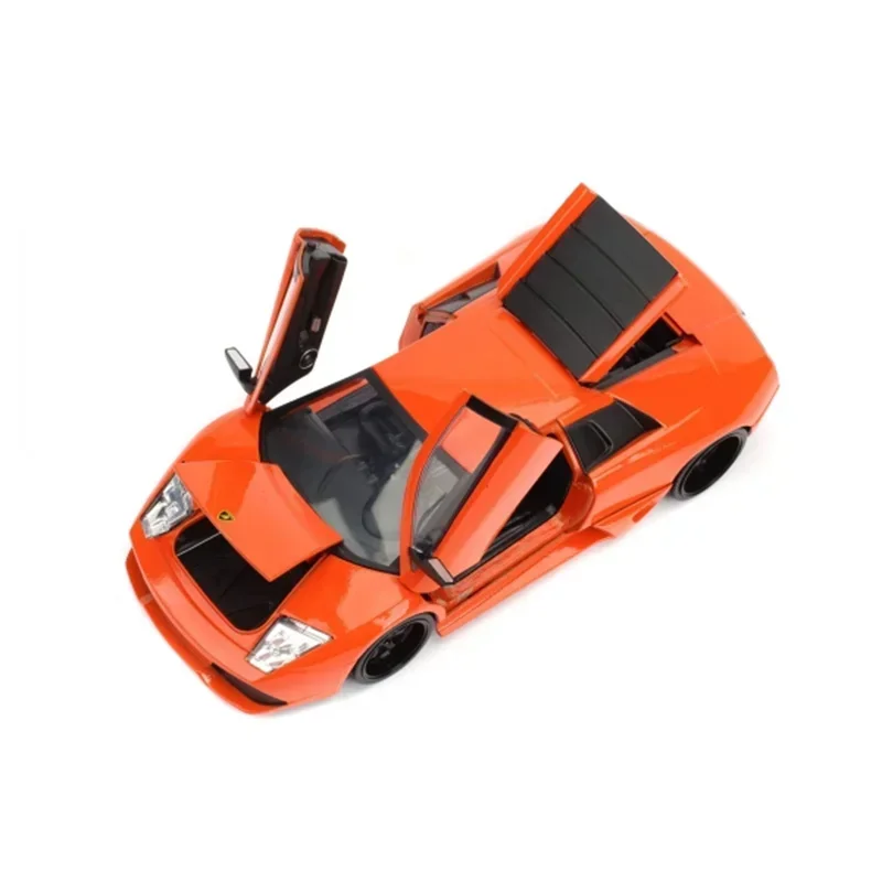 Фото Jada 1:24 Dom's Lamborghini Murcielago Supracar, литая под давлением модель автомобиля из металлического сплава, игрушки для детей, подарочная коллекция №5