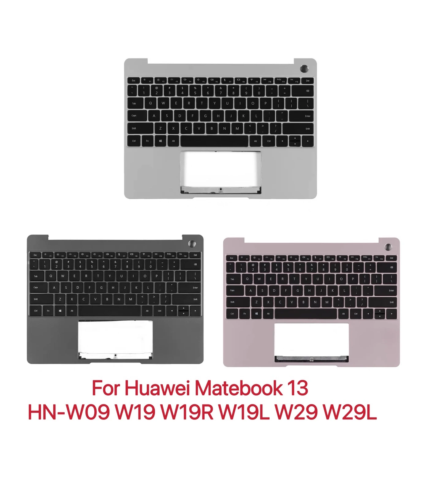 Клавиатура для Huawei Matebook 13 HN-W09 W19 W19R W19L W29 W29L серии HN, оригинальная часть, упор для рук с подсветкой