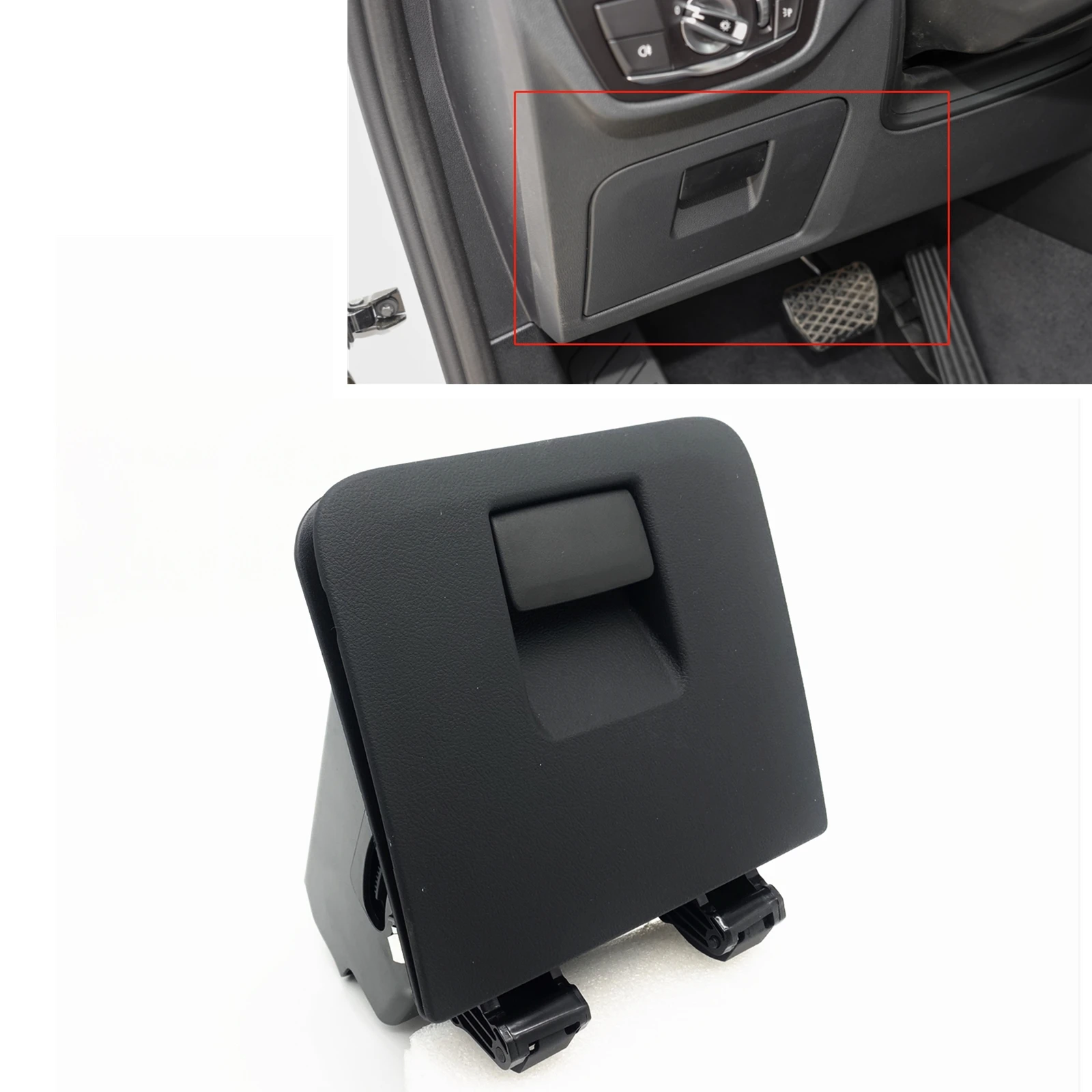 Ящик для хранения на приборной панели со стороны привода для BMW G01 G08 X3 F97 2018-2022 G02 X4 F98 51456817892   Комплект чехлов для перчаток на приборной панели