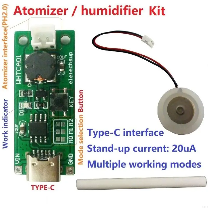 A3PD DIY Type-C USB миниатюрный увлажнитель