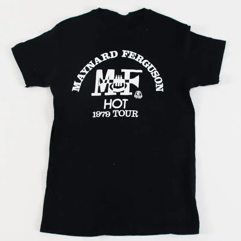 Редкая хлопковая футболка Maynard Ferguson Concert For Fan 1979 года выпуска