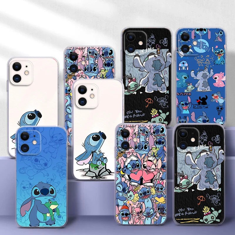 Мягкий чехол B123 Stitch cartoon для LG G3S G8 G8X K10 Pro K10A K11 Plus K22 K30 K40 K40S K41S K50 K50S K51 K51S K52 K62 K42