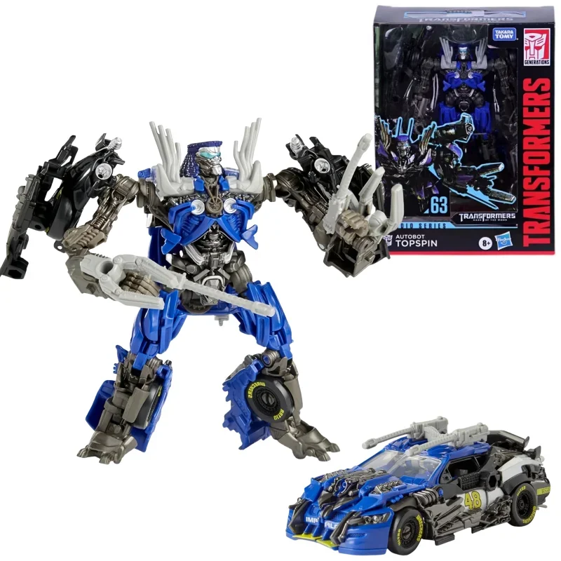 100% в наличии, оригинальные фигурки Hasbro Takara Tomy Transformers Dark of The Moon SS63 Deluxe Topspin Autobot Robot Action Toys