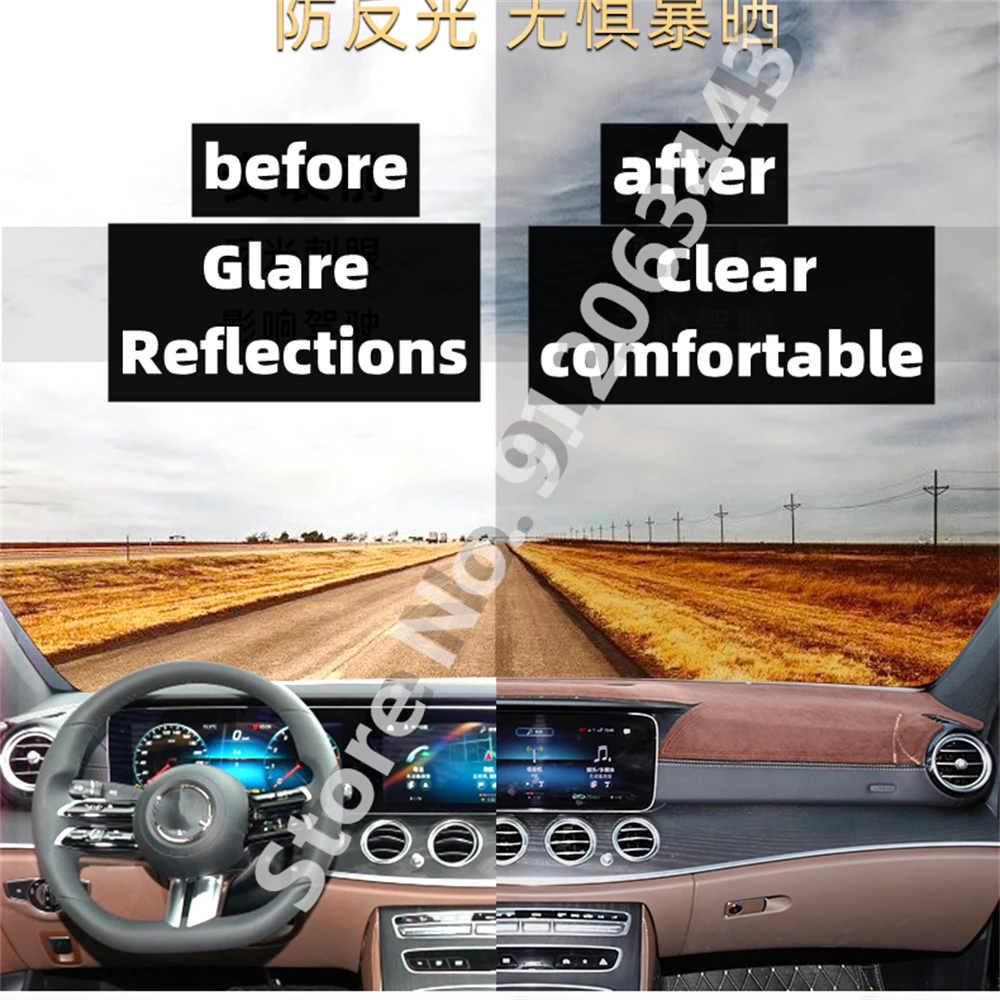Фото Замшевые чехлы для стайлинга автомобилей для KIA Grand Carnival R Sedona KV-II Naza Ria 1998-2004 Dashmat Dashboard Pad Аксессуары №2