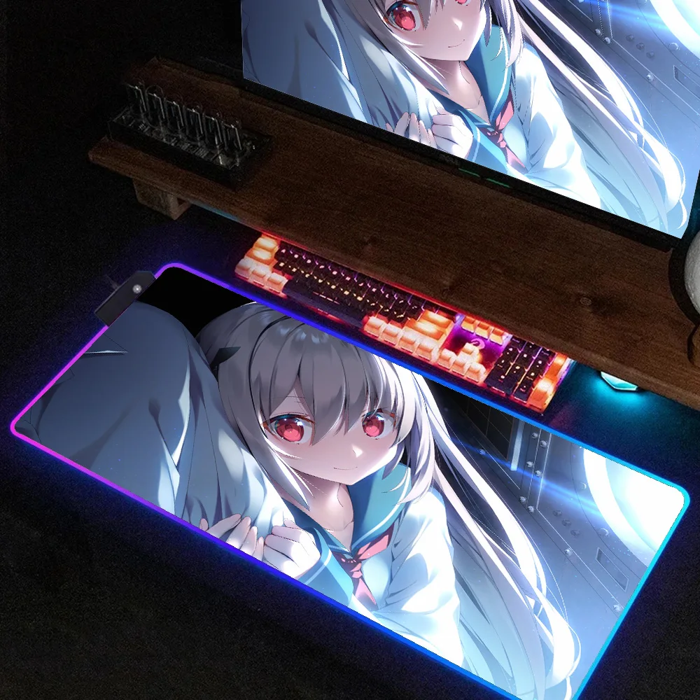 ATRI детали комиксов HD печать 1000x500x4 XXL коврик для мыши RGB мышь с подсветкой коврик для мыши аксессуары для настольного компьютера большой размер коврик для мыши (art.: 3920c8014b574) - 3920c8014b574
