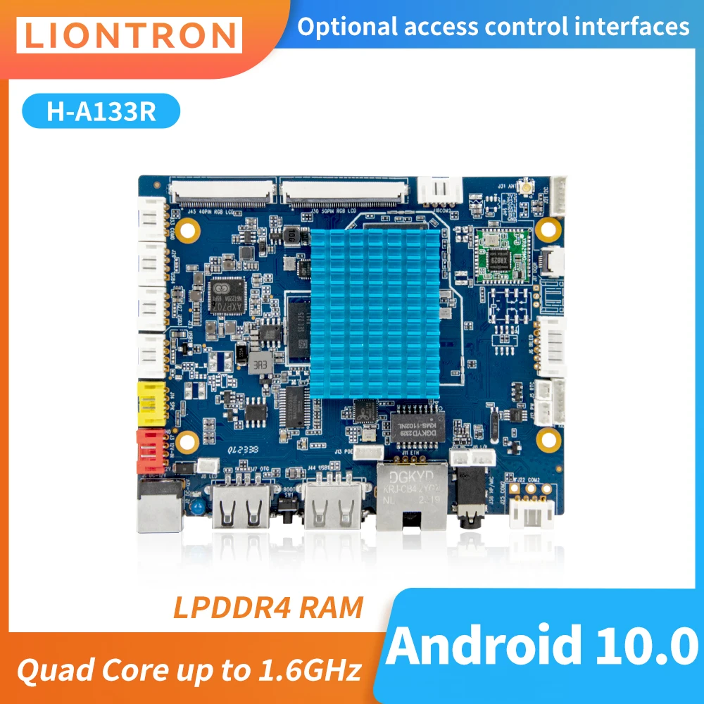 Материнская плата Liontron Allwinner A53 ARM, 256 ГБ, TF-карта для Android QT, макетная плата, четырехъядерный процессор, 8 ГБ/16 ГБ/32 ГБ/64 Гб/128 ГБ, EMMC NAND